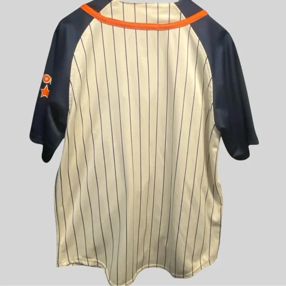Astros Vintage Retropinstripe jersey Coopertown collection